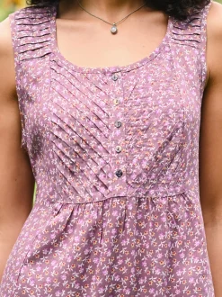 Adelina Short Dress - Amethyst