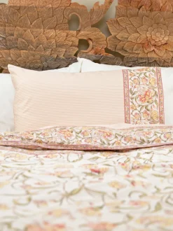 Ajmeer Duvet Pillowcase Set - Ivory
