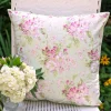 Apple Blossom Cushion Cover - Light Green
