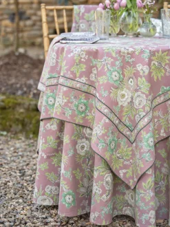 Augustine Round Cloth - Vintage Amethyst
