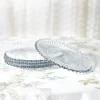 Aurora Glass Plates Set of 4 - Clear