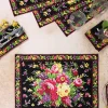 Avonlea Placemat Set of 4 - Black
