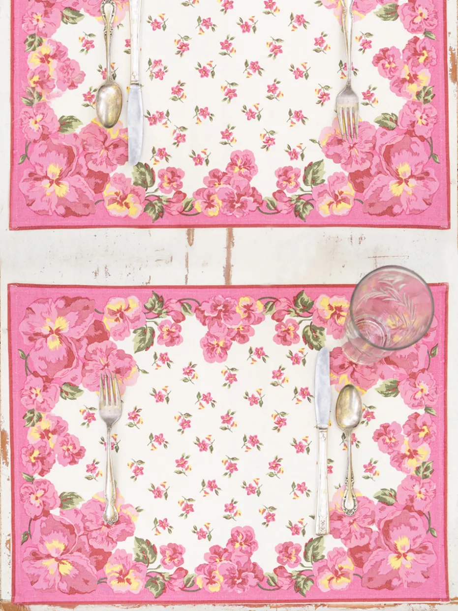 Bengal Placemat Set of 4 - Pink