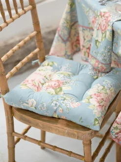 Blanche Chair Pad Set of 2 - Mist