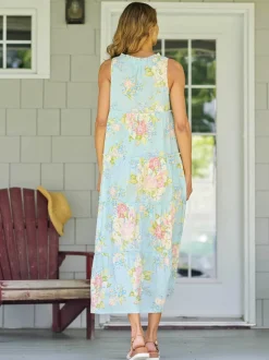 Blanche Dress - Aqua