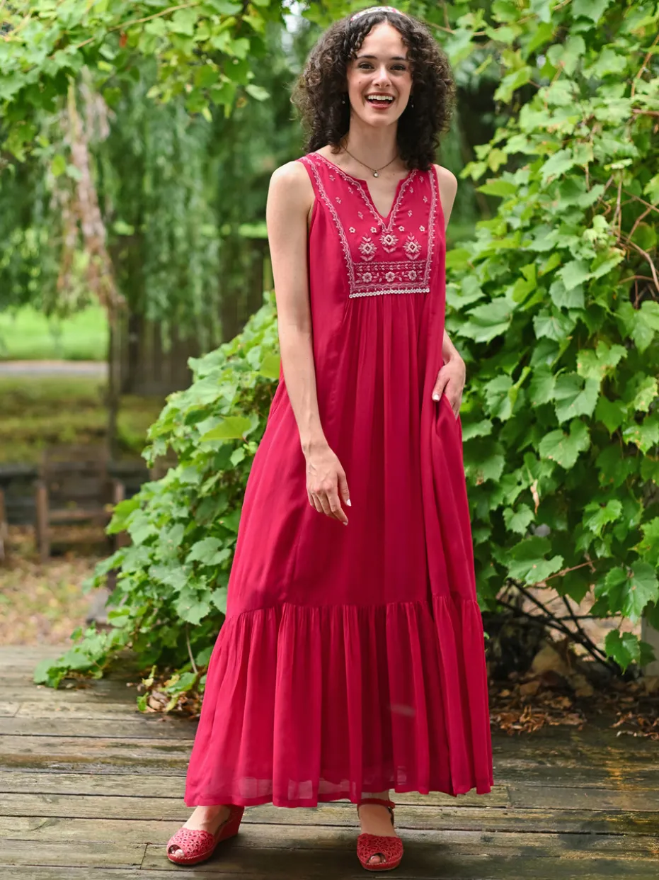Bollywood Dress - Raspberry