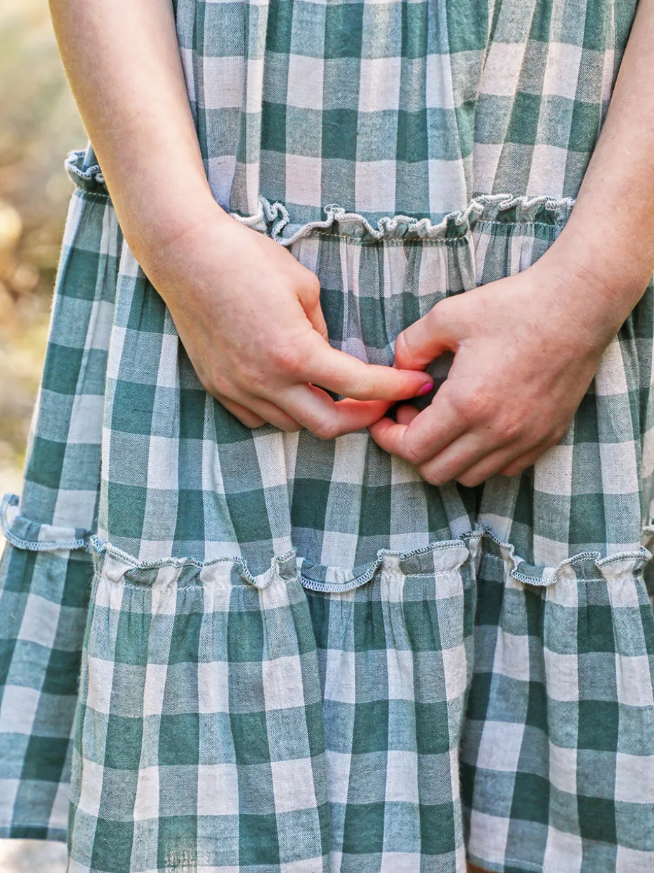 Brianna Check Kids Dress