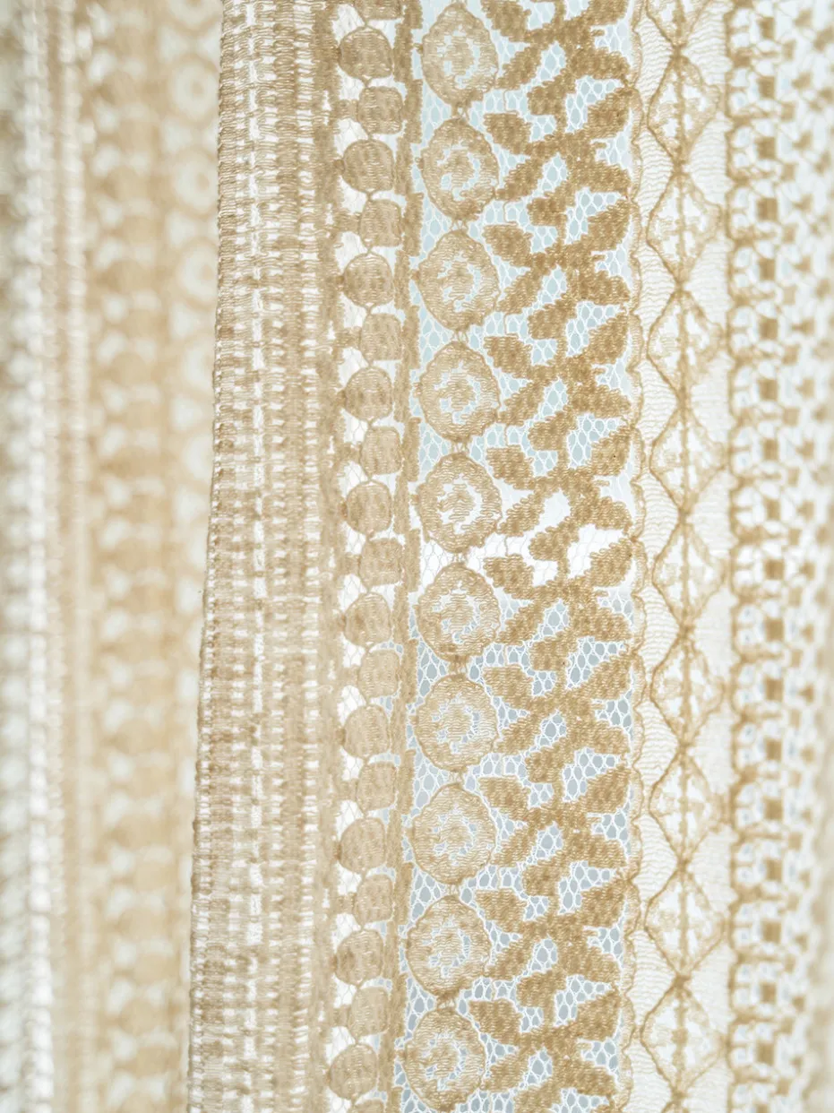 Camelia Curtain - Natural