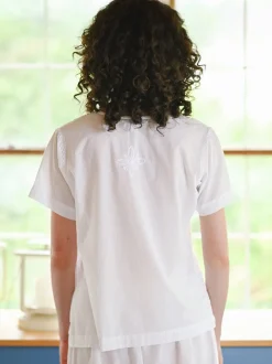 Camellia Blouse - White