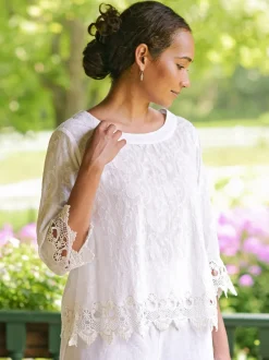 Casablanca Blouse - White