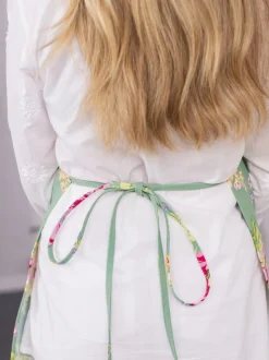 Charming Chef Apron - Jade Green