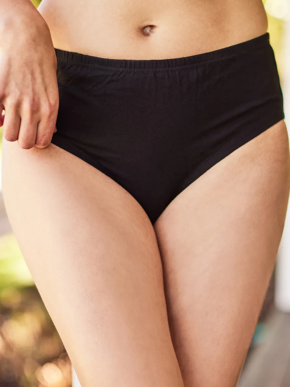 Classic Fit Underwear Set of 3 - Black