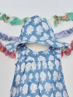 Cloud Sky Baby Sunhat - Blue