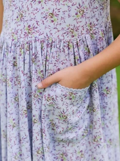 Cornwall Kids Dress - Periwinkle