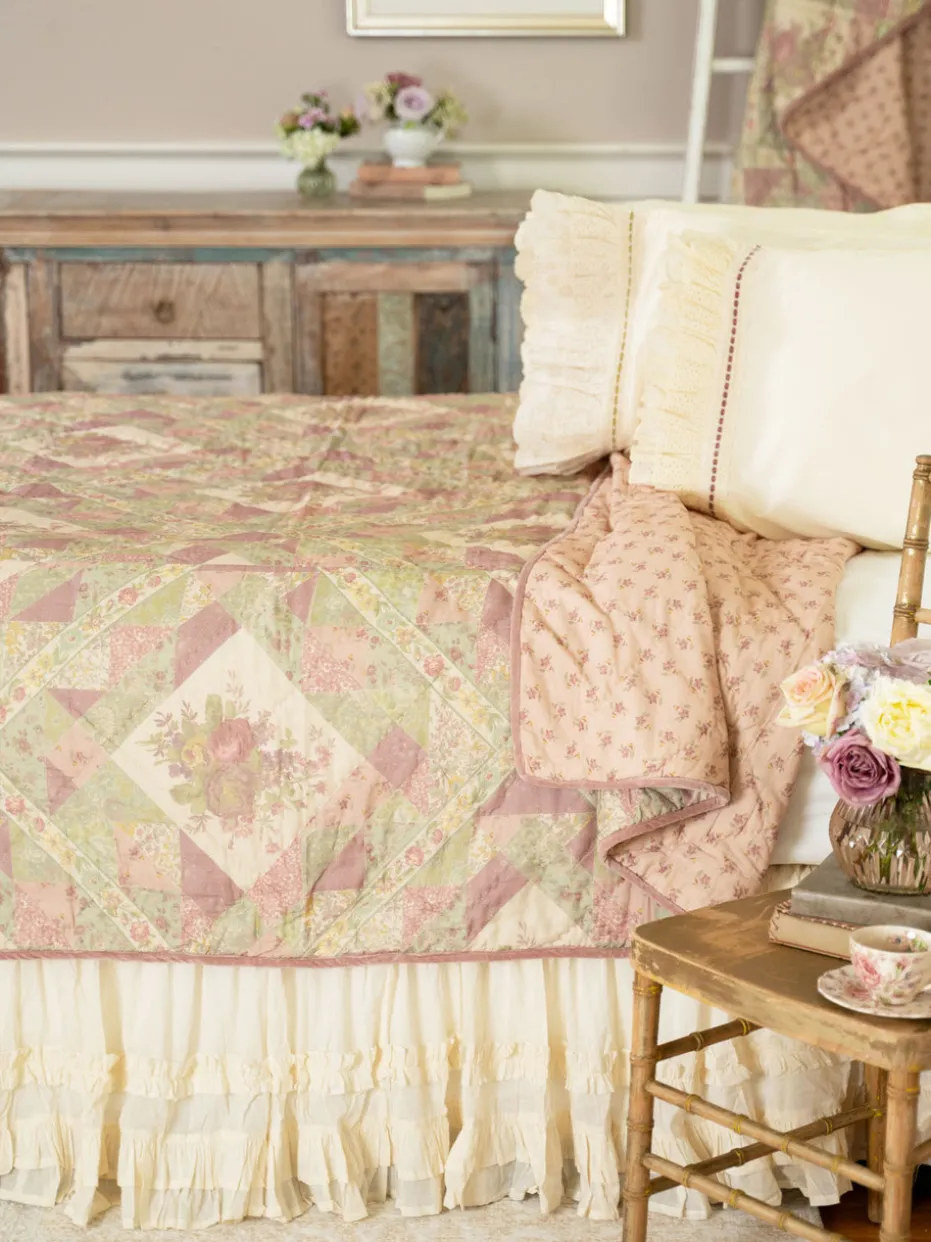 Cottage Patchwork Quilt - Amethyst