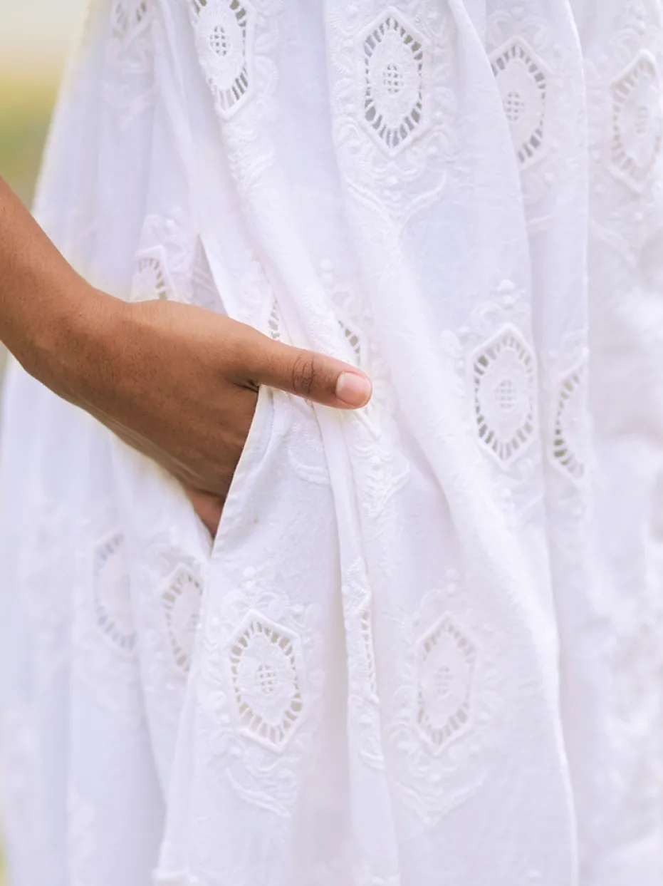 Enchantment Dress - White