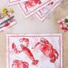 Feeling Crabby Placemat Set of 4 - White Red