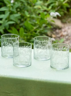 Fleur Tumbler Set of 4