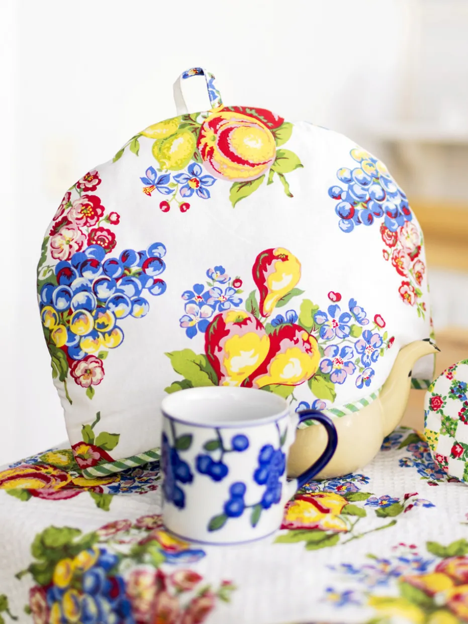 Fruit Basket Patchwork Tea Cozy - Multi
