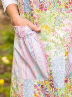 Garden Collage Apron - Pastel