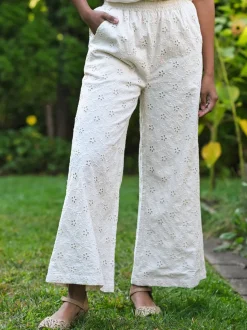 Garden Tour Pant - Ecru