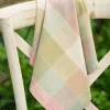 Georgia Plaid Napkin Set of 4 - Pink Sage