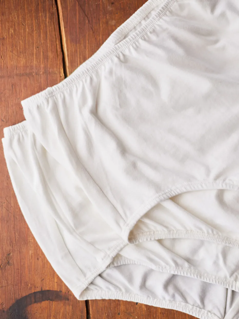 Granny Fit Underwear Set of 3 - White