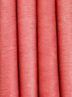 Hand Dipped Candles Set of 4 - Coral Pink