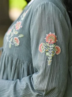 Happiness Cover Up - Soft Teal
