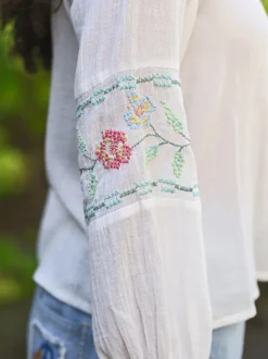 Homestead Blouse - White