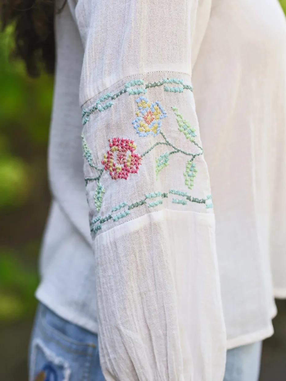 Homestead Blouse - White
