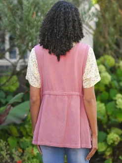 Homesteading Smock - Rose