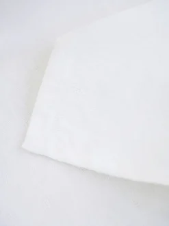 Lark Cotton Jacquard Napkin Set of 4 - White