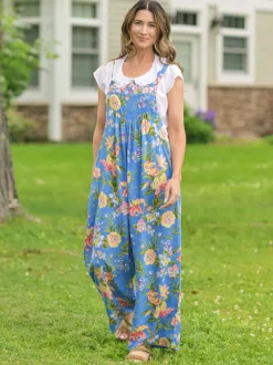 Lillian Jumpsuit - Blue