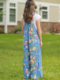 Lillian Jumpsuit - Blue