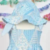Maddie's Medley Baby Sunhat - Light Blue