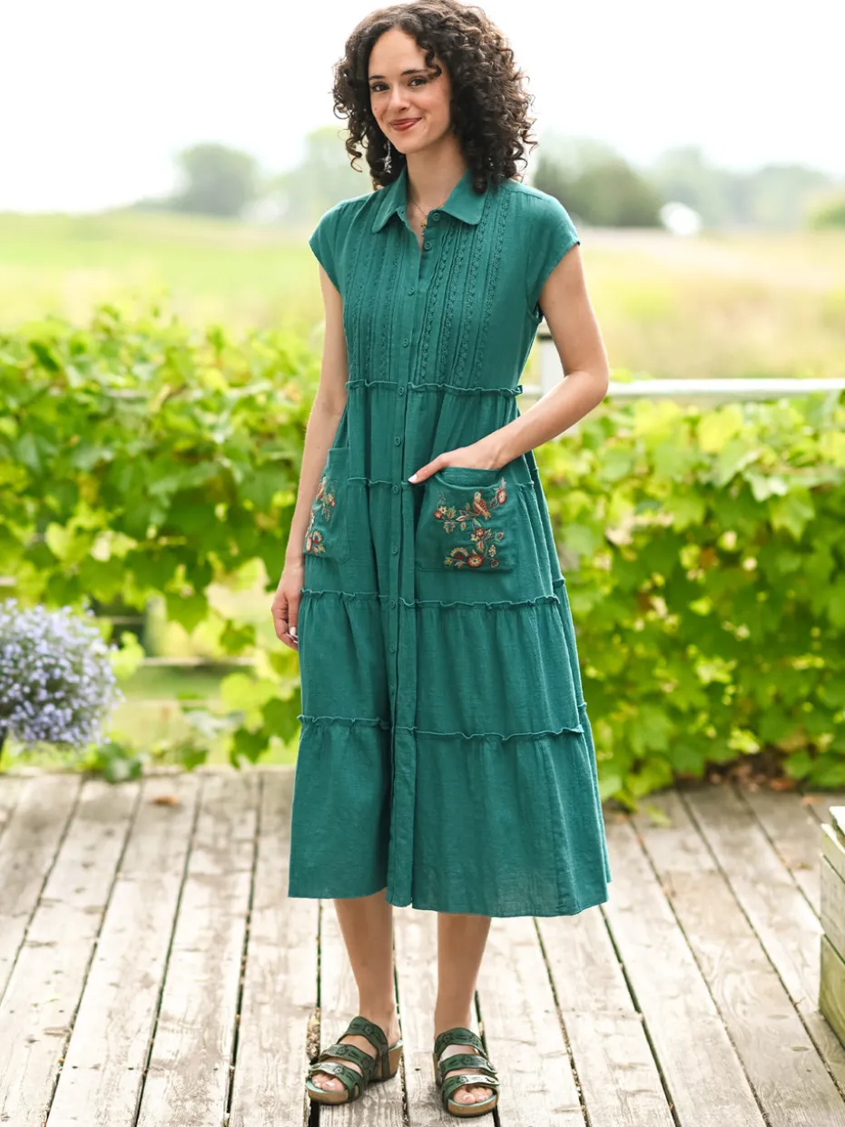 Maggie Dress - Teal