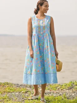 Magnolia Porch Dress - Blue
