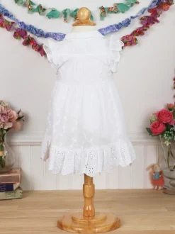 Maldives Baby Dress - White