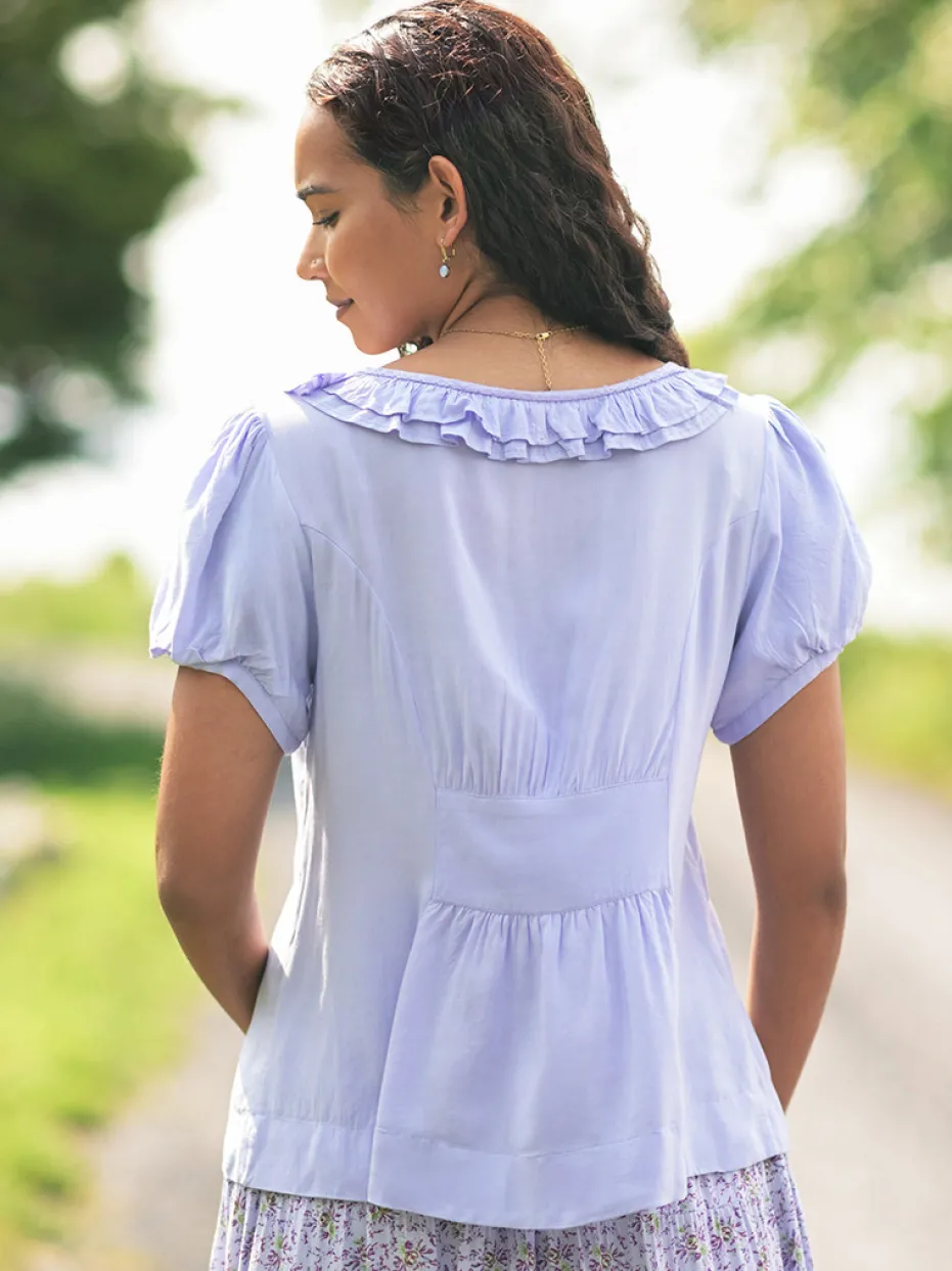 Masterpiece Blouse - Periwinkle