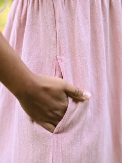 Meg Sunwashed Jumpsuit - Soft Rose