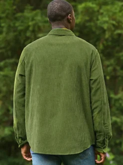 Mossy Path Corduroy Jacket - Forest Green