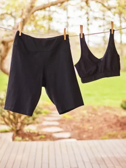 Natural Slip Short - Black