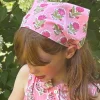 Pink Rose Day Kids Kerchief - Pink