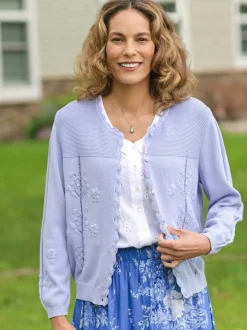 Primavera Cardigan - Periwinkle