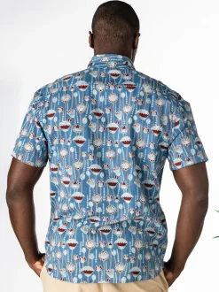 Rise Up Shirt - Indigo