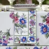Russian Chintz Napkin Set of 4 - Ivory