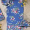 Russian Chintz Runner - Blue