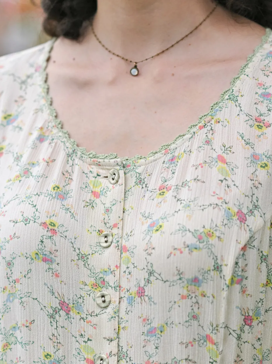 Samantha Classic Dress - Cream