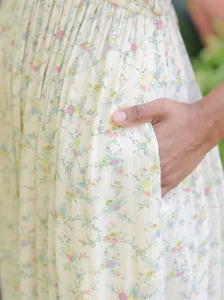 Samantha Romance Dress - Cream